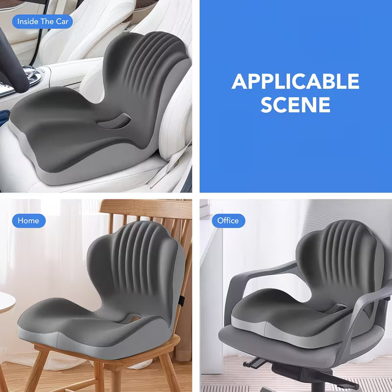 ☁️Shell-Shaped Ergonomic Seat Cushion