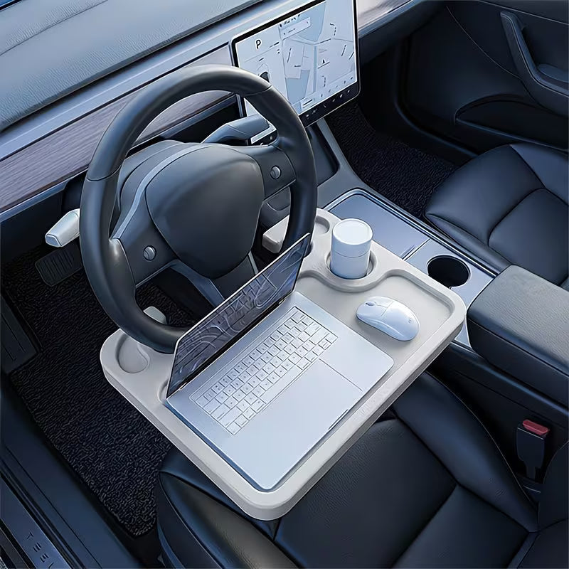 Car Steering Wheel Multifunctional Large Table Board, Suitable for Laptop Office Work, Dining And Daily Work.